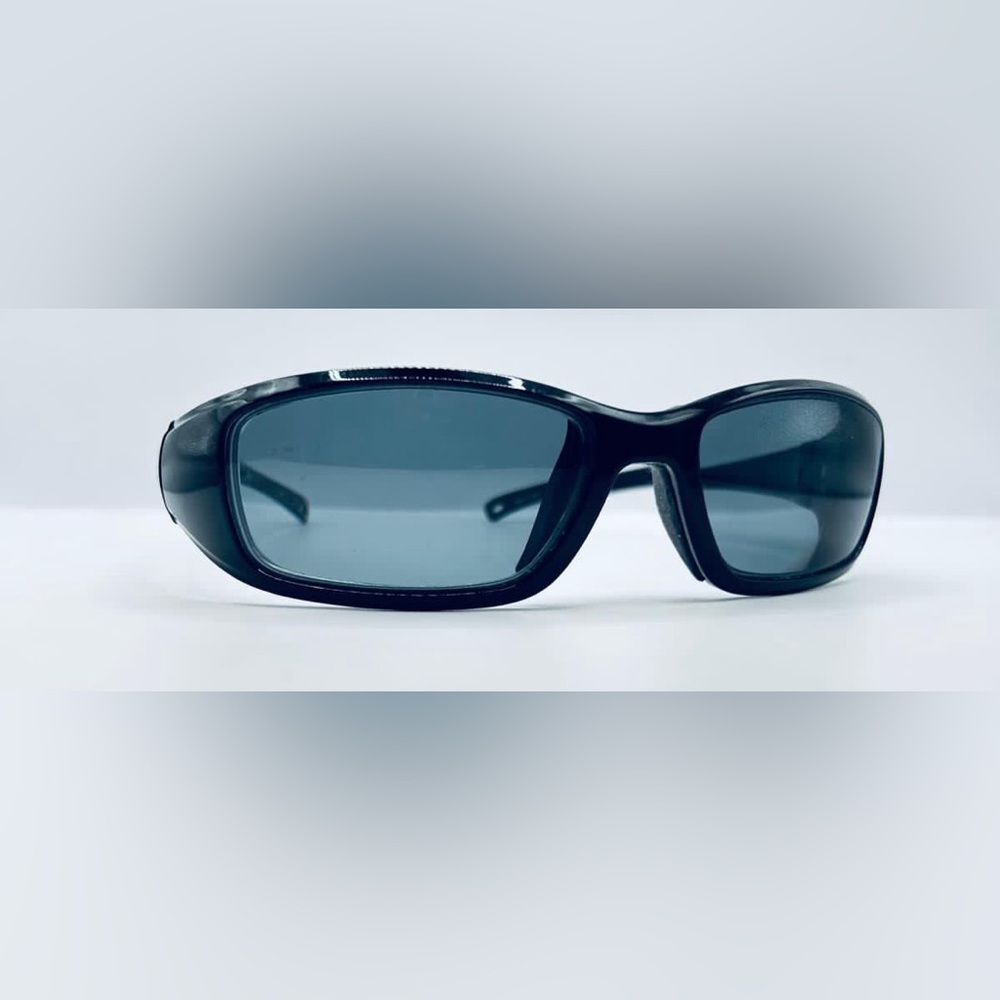 Vintage Liberty Sport Black Oval Sunglasses Frames Only